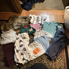Boy 12M Mixed Clothing Lot Multicolor Holiday. Camo