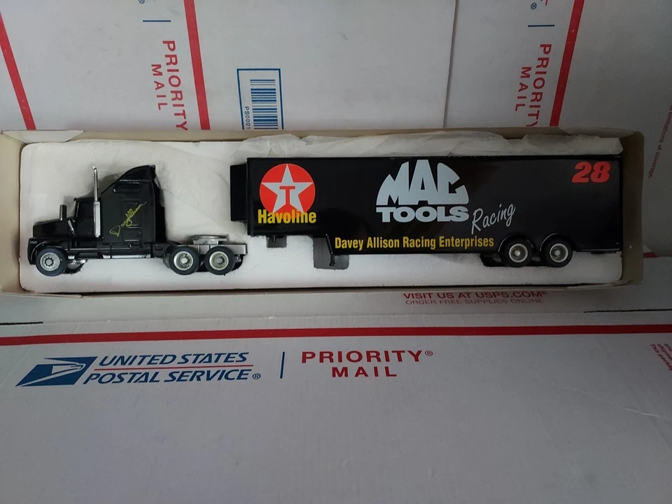 NASCAR Davey Allison #28 Texaco Havoline 1:64 Diecast Team Hauler Edición Limitada - #422 Foto 3 de 4