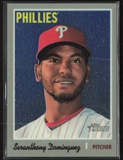 2019 Topps Heritage #THC-302 Seranthony Dominguez Chrome #/999