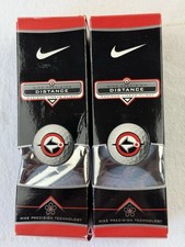NIKE PRECISION Distance Golf Balls Ti-Velocity 6 Balls 2 Sleeves NEW