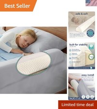 Child s Foam Bed Bumper - Safe, Soft Stylish Safety Guard for Active Sleepers