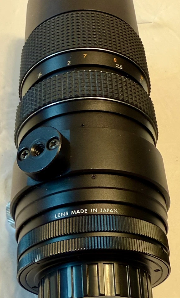Promaster Auto Zoom 1:3.5 f = 80-200mm Lens~From Japan~w/Lens Caps *Excellent* - Image 3 of 4