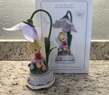 Precious Moments Share The Gift Of Love Fairy Holding Cherry With LED Light NEW