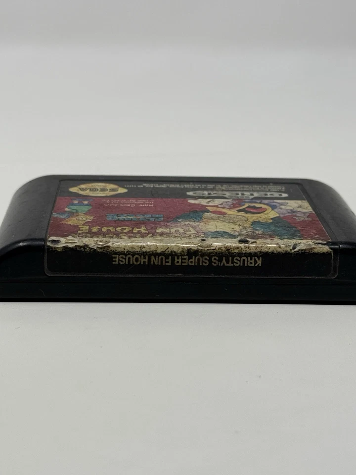Krusty's Super Fun House for Sega Genesis *Authentic* Tested - Ships Same Day - Image 3 of 4