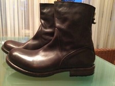 Herren Stiefelette  Boots Gr. 42, von MoMA, EBONY, d’braun, neu mit Karton 