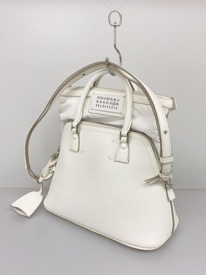 Maison Margiela 20ss 5AC MINI BAG Shoulder bag Leather WHT Solid c 