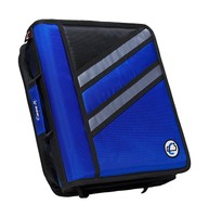 Case-it Z-binder Two-in-one 1.5-inch D-ring Zipper Binders Blue... Free Shipping Case-it Z-binder Two-in-one 1.5-inch D-ring Zipper Binders Blue... Free Shipping