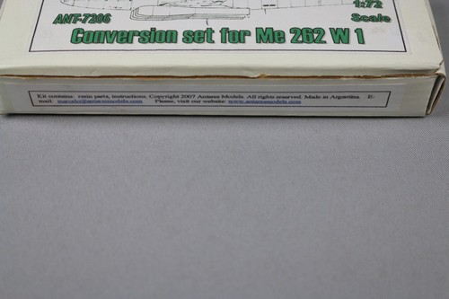 ZF1214 Antares Models 1/72 maquette avion ANT-7206 Conversion set for Me 262 W 1 - Picture 5 of 5