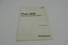 ROLAND RA-95 Midi Implementation +++ Istruzioni Instruction Manual ORIGINALE!