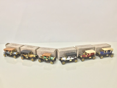 Classic Car Miniature Models   Lot of 6 pieces 