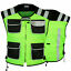 miniature 1  - Mens Motorcycle Waterproof Biker Hi-Viz Vest Protective Body Motorbike Jackets 