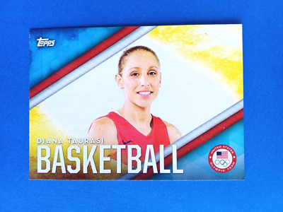 2016 TOPPS OLYMPICS DIANA TAURASI #OD-1 OLYMPIC DISCIPLINE BASKETBALL INSERT