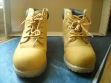 Boys brown faux suede boots-size youth 2--Wore 1 time, excellent condition