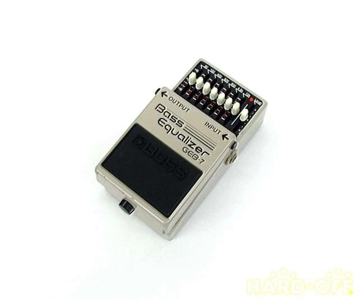 Boss Geb-7 Bass Equalizer | eBay Boss Bass Equalizer GEB-7