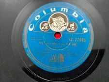 Bhai Bhai Madan Mohan Bollywood Rare 78 rpm Record 10" India Hindi Columbia VG+