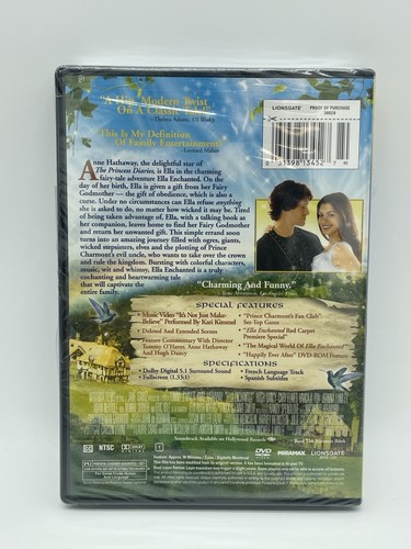 Ella Enchanted (DVD) NEW - Picture 3 of 4