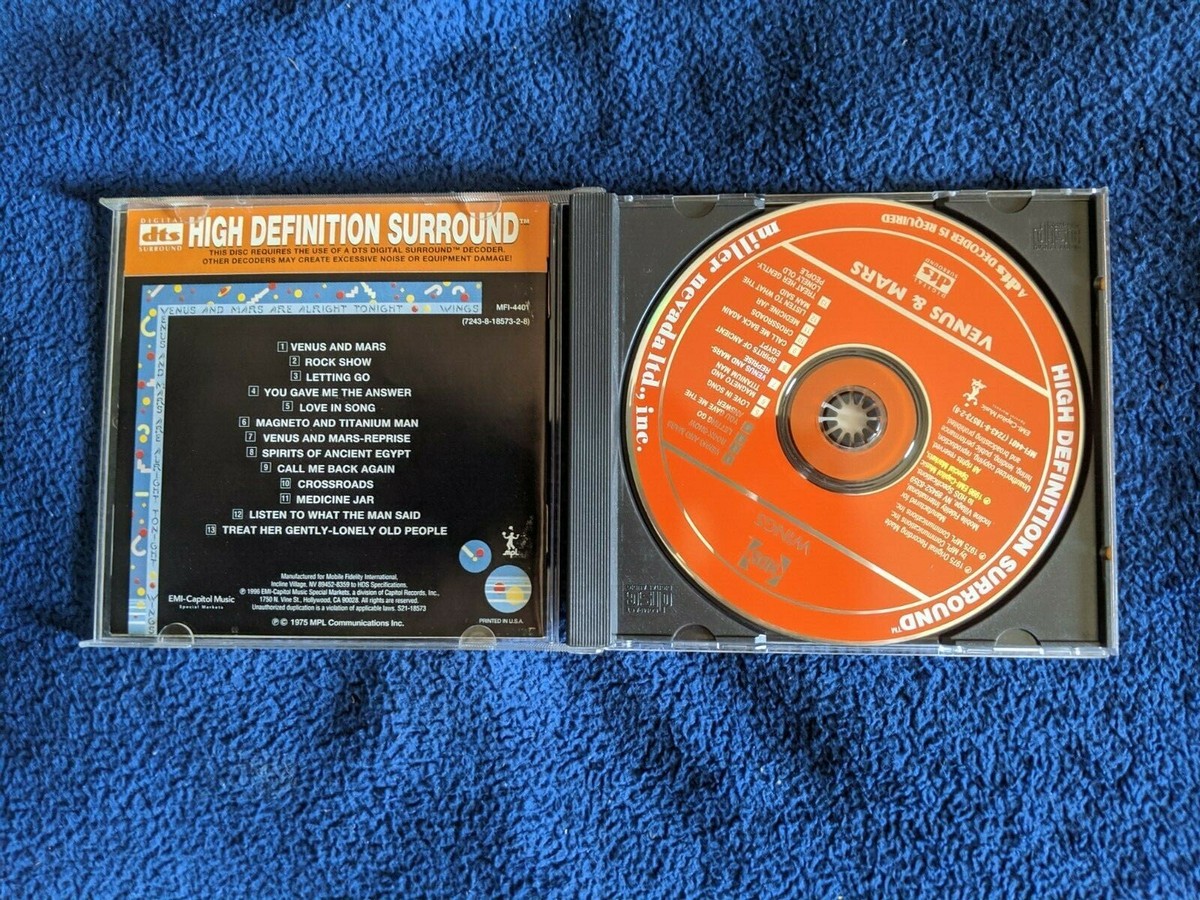 ★DTS-CD◇PAUL McCARTNEY / VENUS AND MARS★ Paul McCartney Wings dts Venus and Mars (Brand New and