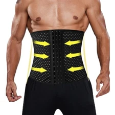 Men's Slim Waist Trainer Body Shaper Tummy Girdle Belt Belly Weight Loss Corset 