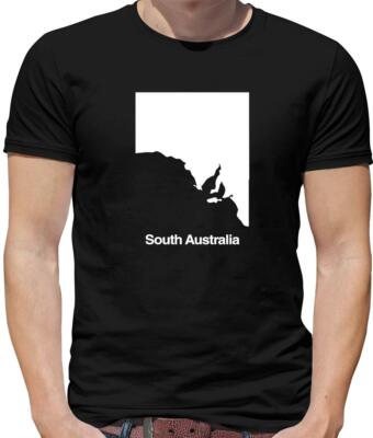 Country Silhouettes South Australia Mens T-Shirt Adelaide Festival  State UK
