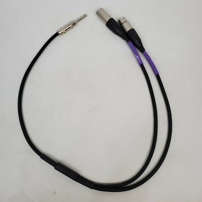 Quantum Audio Designs Q-3100 Oxygen Free Balanced Line / Mic Cable Approx. 2.5ft