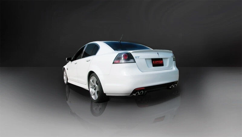 For Corsa 08-09 Pontiac G8 GXP 6.0L V8 Polished Sport Cat-Back + XO Exhaust - Image 3 of 4