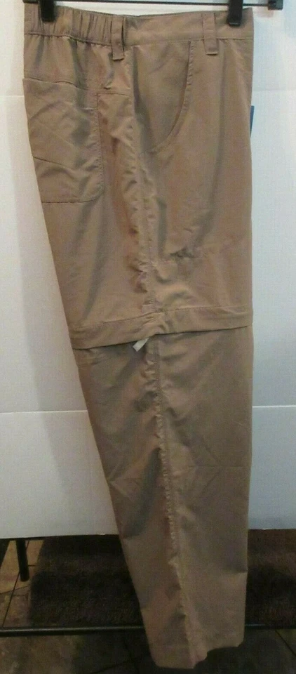 Белые брюки-трансформеры Sierra Point на молнии система шорты кора коричневый размер XL 29 дюймов - Изображение 2 из 4