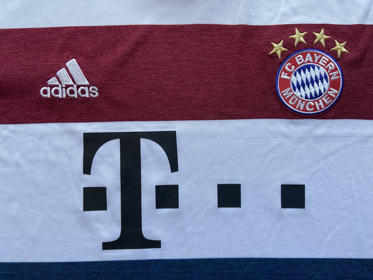 BAYERN MUNICH 2014 2015 AWAY FOOTBALL SHIRT SOCCER JERSEY ADIDAS