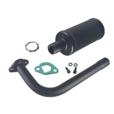 Exhaust Pipe Muffler For Predator 212cc 196cc GX200 Coleman CT200U Mini Bike