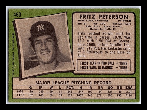 1971 Topps Baseball Cards 264-523 - You Pick - aaalvins - Picture 165 of 249