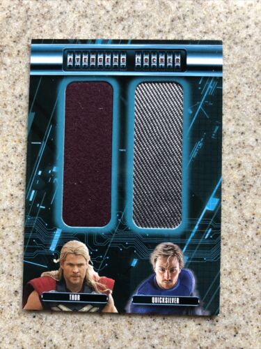 2015 Age of Ultron AVENGERS LOCKER Double Actor Costume Swatch Patch AL2-TP - Picture 1 of 6