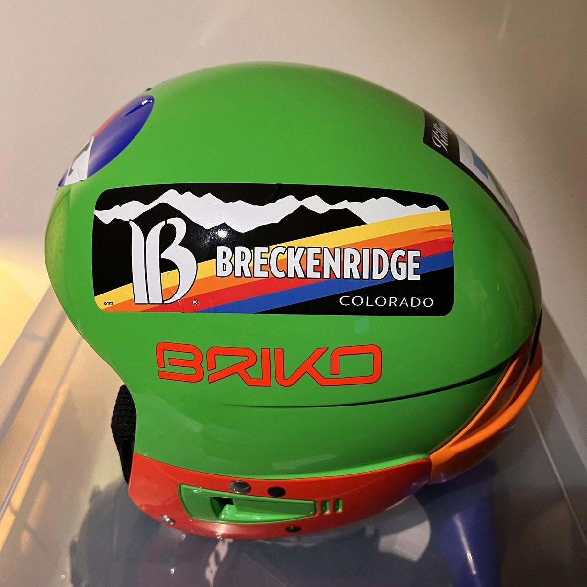 BRIKO Helmet Red Bull Size 56cm VULCANO - FIS 6.8 Super Rare | eBay