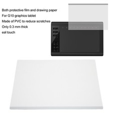 Drawing Tablet Screen Protector Multifunctional Real Touch 0.3mm Thick Drawing