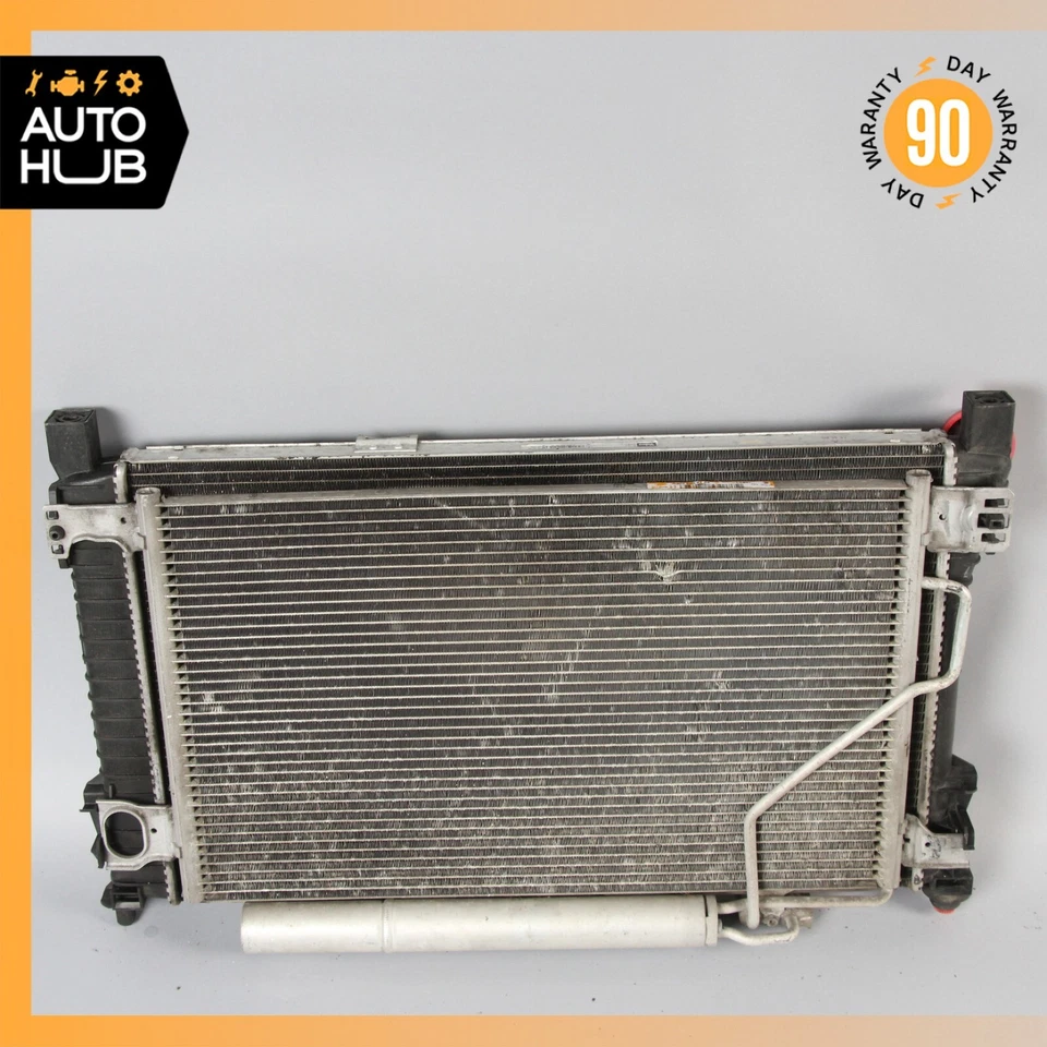 06-07 Mercedes W209 CLK350 C350 Motor Refrigeración Radiador Aire A/C Condensador Fabricante de Equipo Original Foto 2 de 4