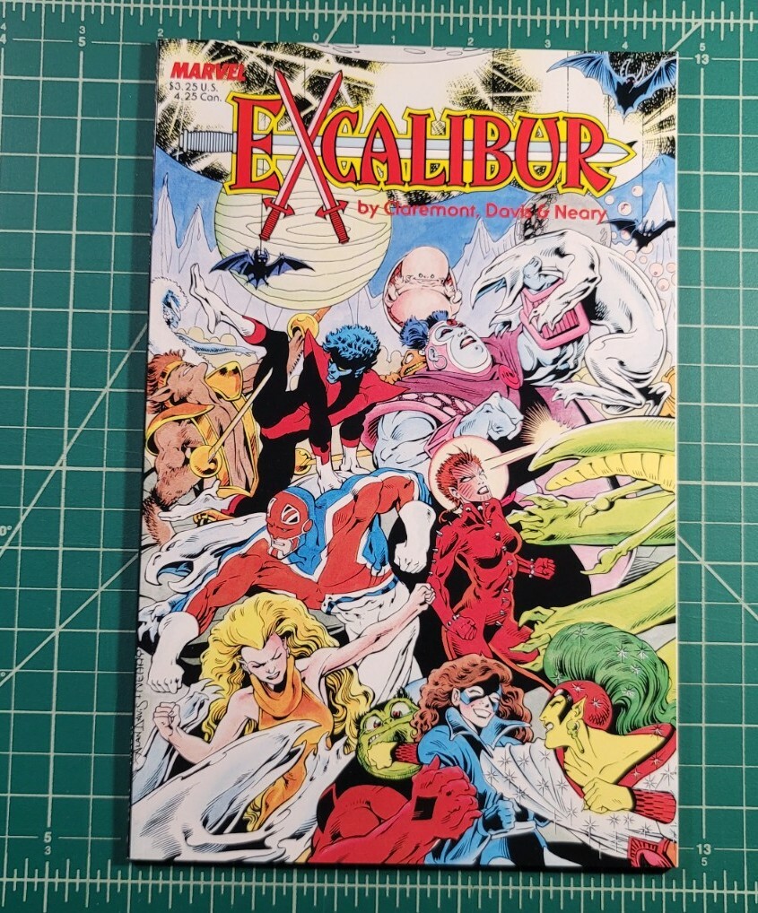 EXCALIBUR #1 (1988) 1st Team Appearance Marvel Comics Captain Britain VF/NM