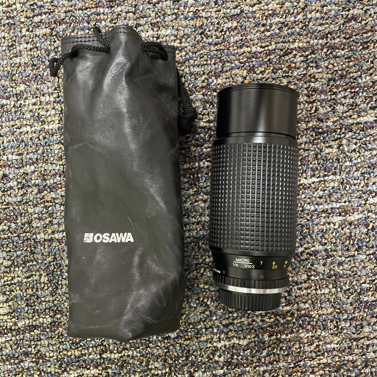 VINTAGE OSAWA MC 1:4.5 75-260MM MACRO CAMERA LENS w STORAGE POUCH | eBay