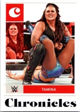 2022 Panini Chronicles Tamina WWE