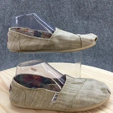 Bobs by Skechers Espadrille Womens 9 Brown Pillow Arch Flat Slip On Casual 33644