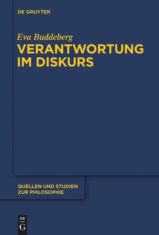 Thumbnail - Eva Buddeberg | Verantwortung Diskurs | Buch | Deutsch (2011) | Issn |