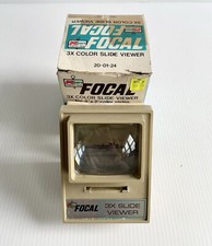 Vintage K-Mart Focal 3X Color Slide Viewer For All 2x2  Slides