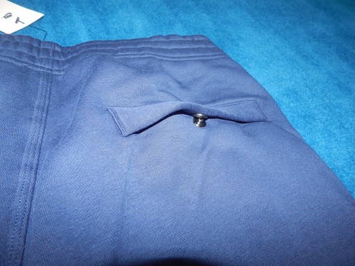 Pantaloni Nike da uomo Sportswear Club Fleece Joggers Navy nuovi con etichette grandi conici 716830-410 - Foto 7 di 8