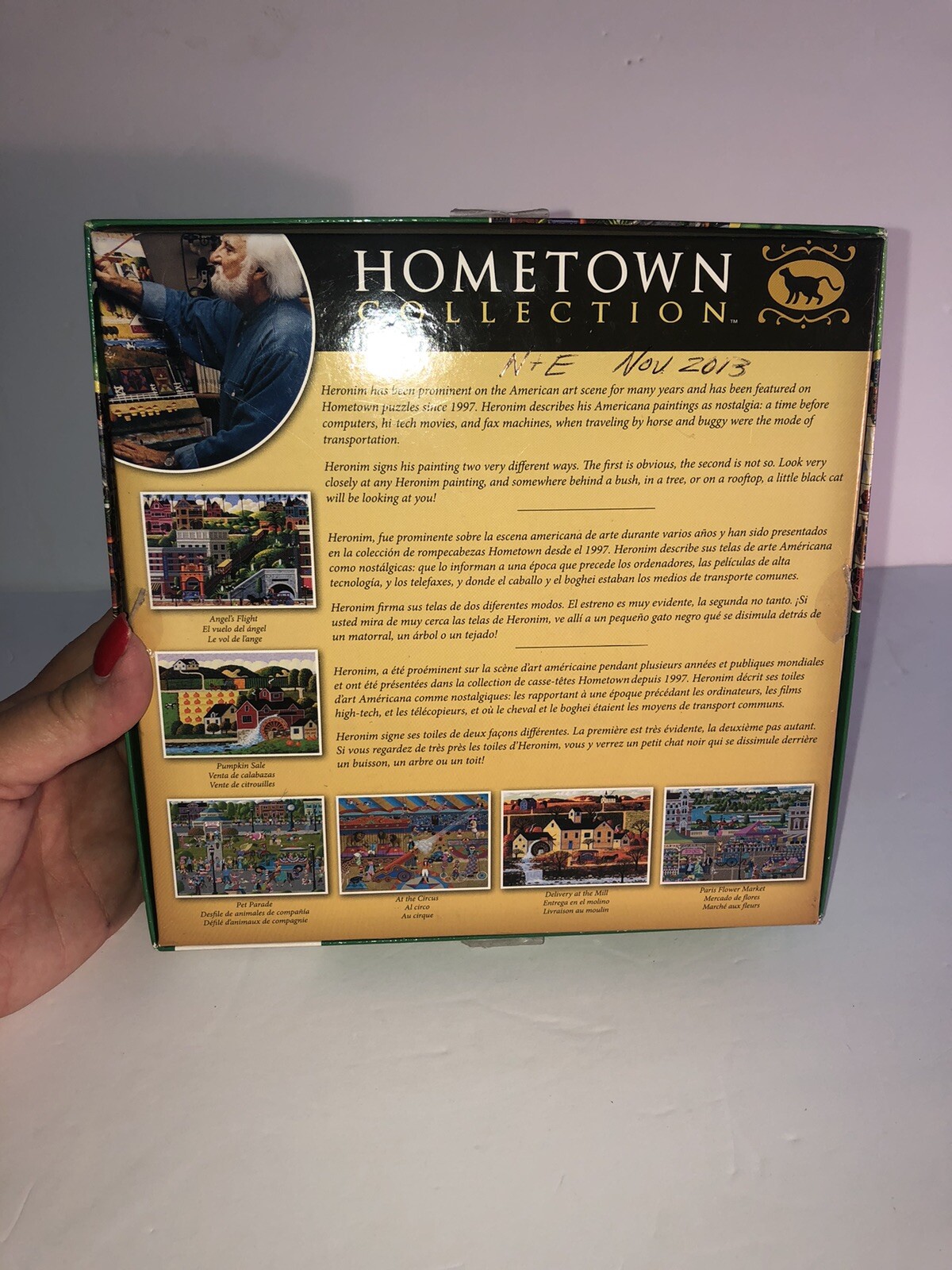 Rare Hometown Collection 1000 Piece Jigsaw Puzzle Rompecabezas