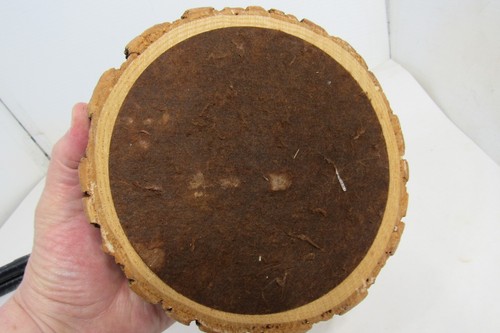Vintage Nut Cracker Set Round Wooden Bowl with 4 Picks and Cracker 7" x 2" - Picture 5 of 7