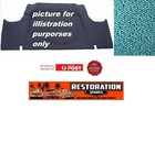<!--F#f_0-->HOLDEN HQ HJ HX HZ STATESMAN ONLY BOOT TRUNK MOULDED TURQUOISE LOOP CARPET<!--F/-->