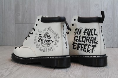 <激レア珍品>80's Dr.martens white社製 UK8 27cm Dr Martens *vintage* Made in England, White Boots 1460 / 8