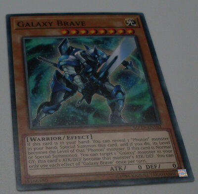 Yu-Gi-Oh Karte - Galaxy Brave - Warrior / Effect - Yugioh Neu