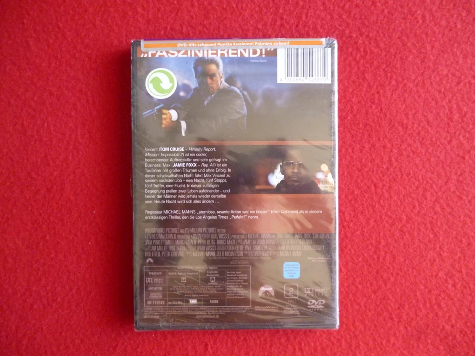 COLLATERAL DVD 2004 PARAMOUNT FILM REGION 2 PAL DEUTSCH/ENGLISH/FRANZOSISCH NEW. - Image 2 of 4