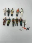 Vtg GI Joe ARAH 3.75 Figure Lot of 10 w/ Accessories Gijoe G.i.joe only
