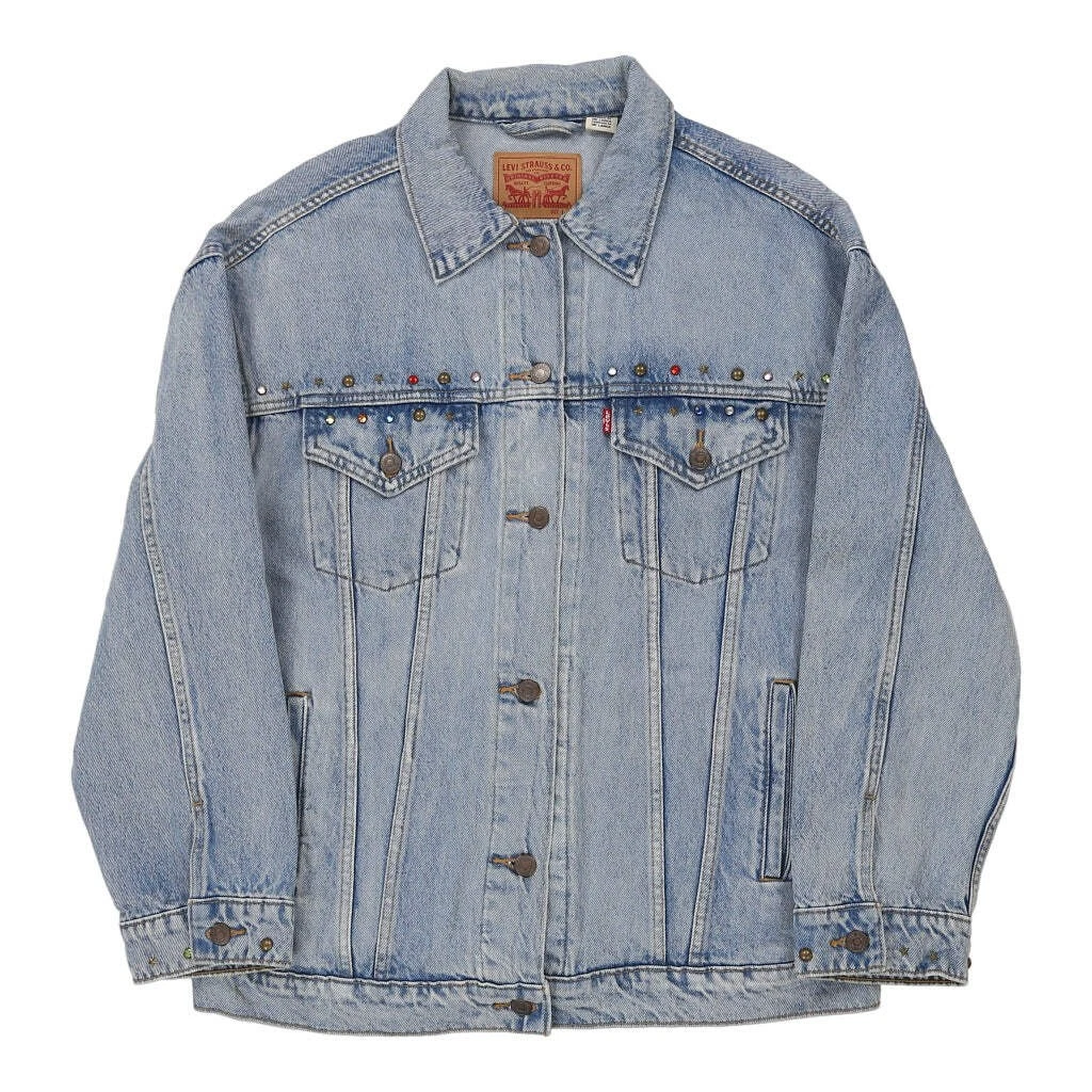 Levis Denim Jacket - Large Blue Cotton