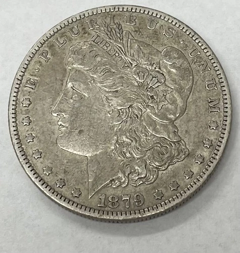 1879 O Morgan Silver Dollar AU New Orleans Low mintage