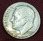 1946-P Roosevelt Dime Silver Free Shipping